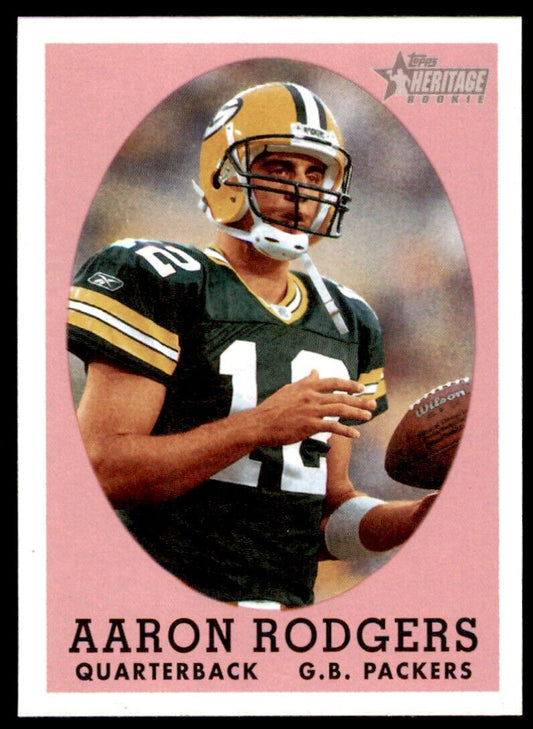 2005 Topps Heritage Aaron Rodgers *2* Packers #344B *Noles2148*