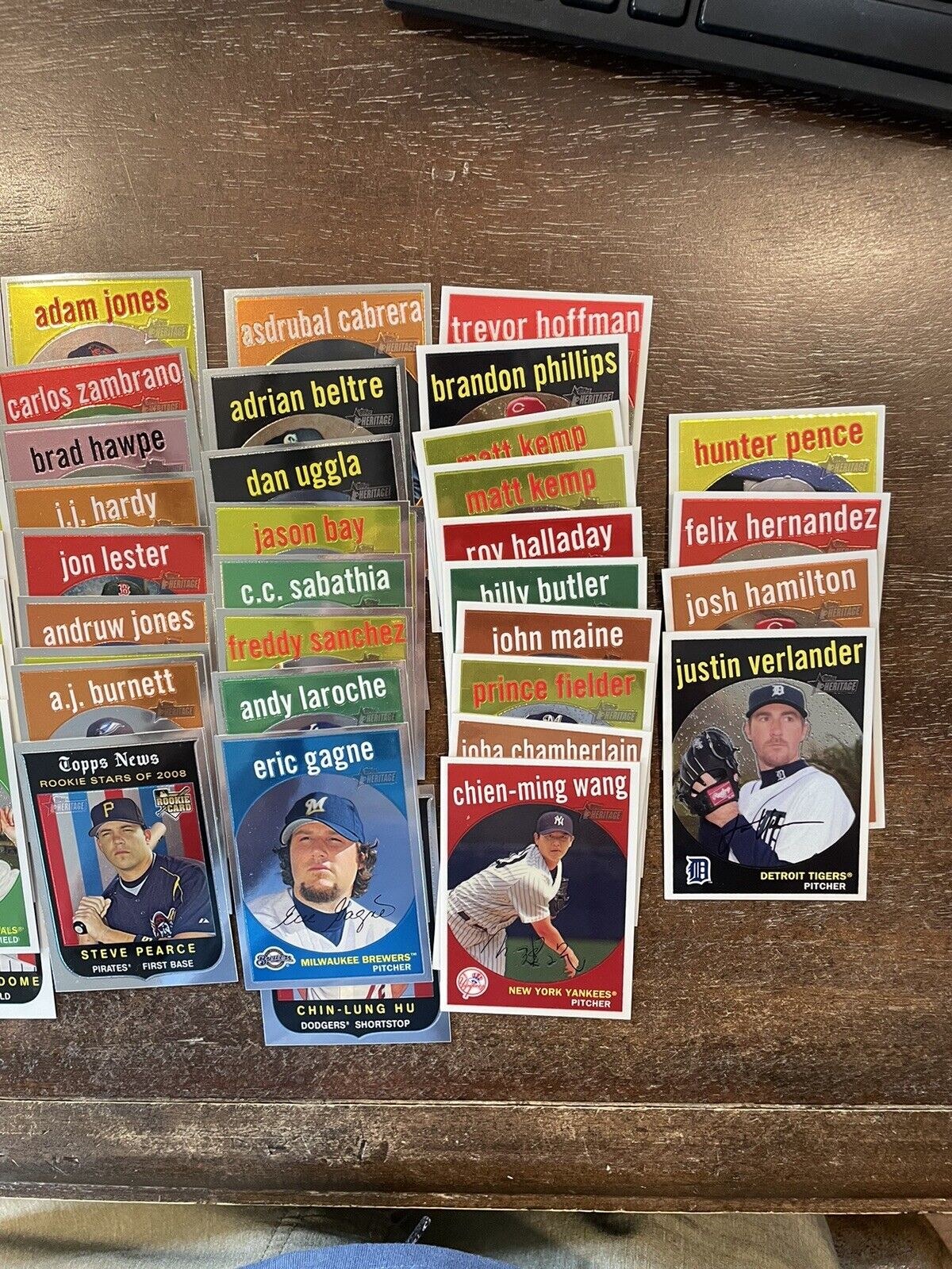 78x Lot 2008 TOPPS HERITAGE BASEBALL CHROME #d /1959 VERLANDER STARS! *Noles2148