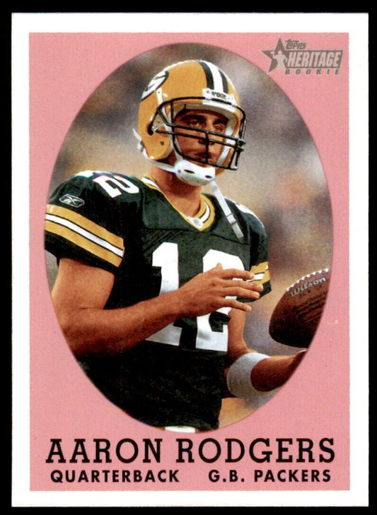 2005 Topps Heritage Aaron Rodgers Packers #344B *Noles2148*