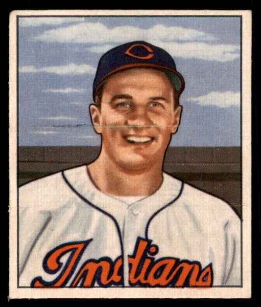 1950 Bowman No Copyright Al Rosen EX-MT Indians #232 *Noles2148*