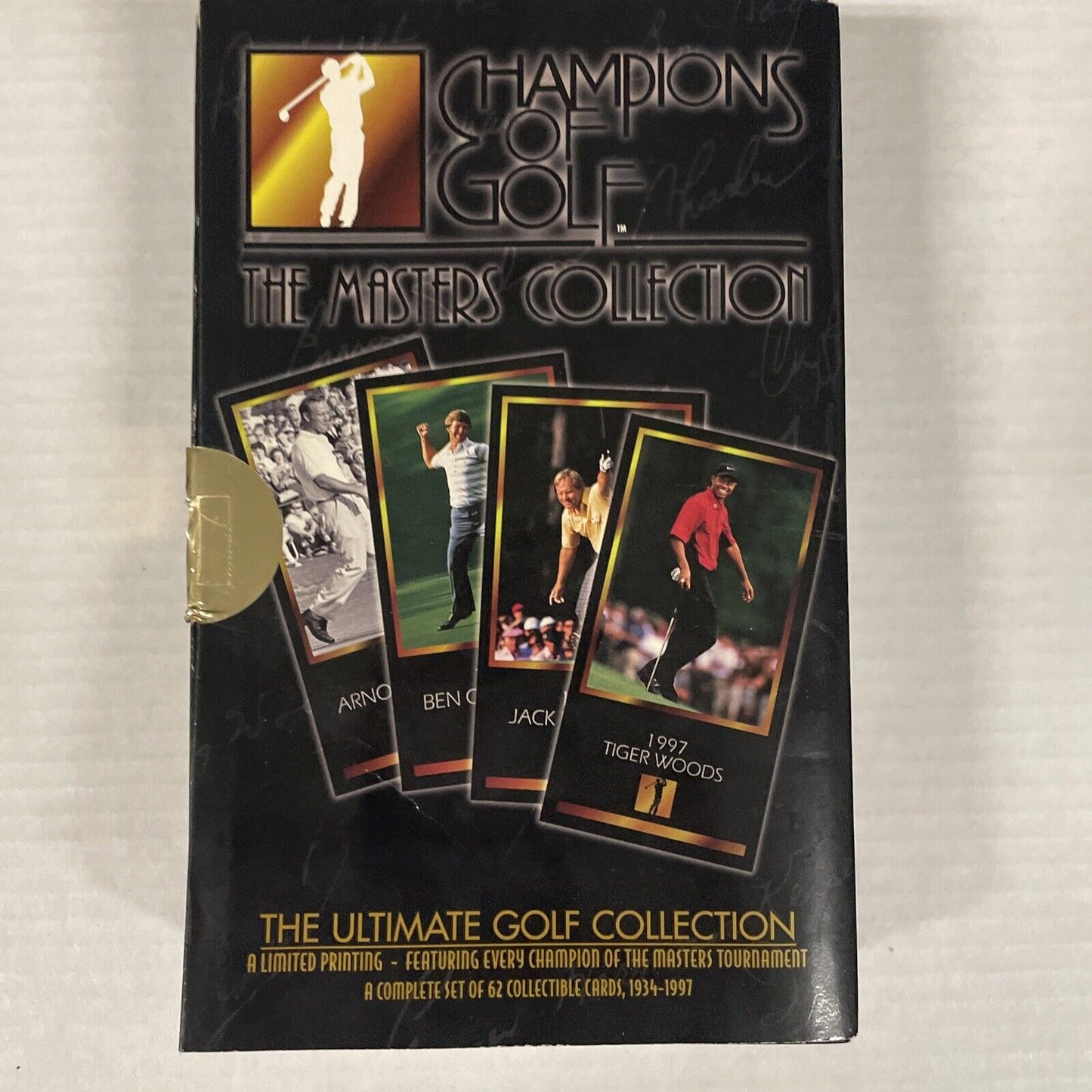 1997 CHAMPIONS OF GOLF THE MASTERS COLLECTION GSV TIGER WOODS RC READ *Noles2148