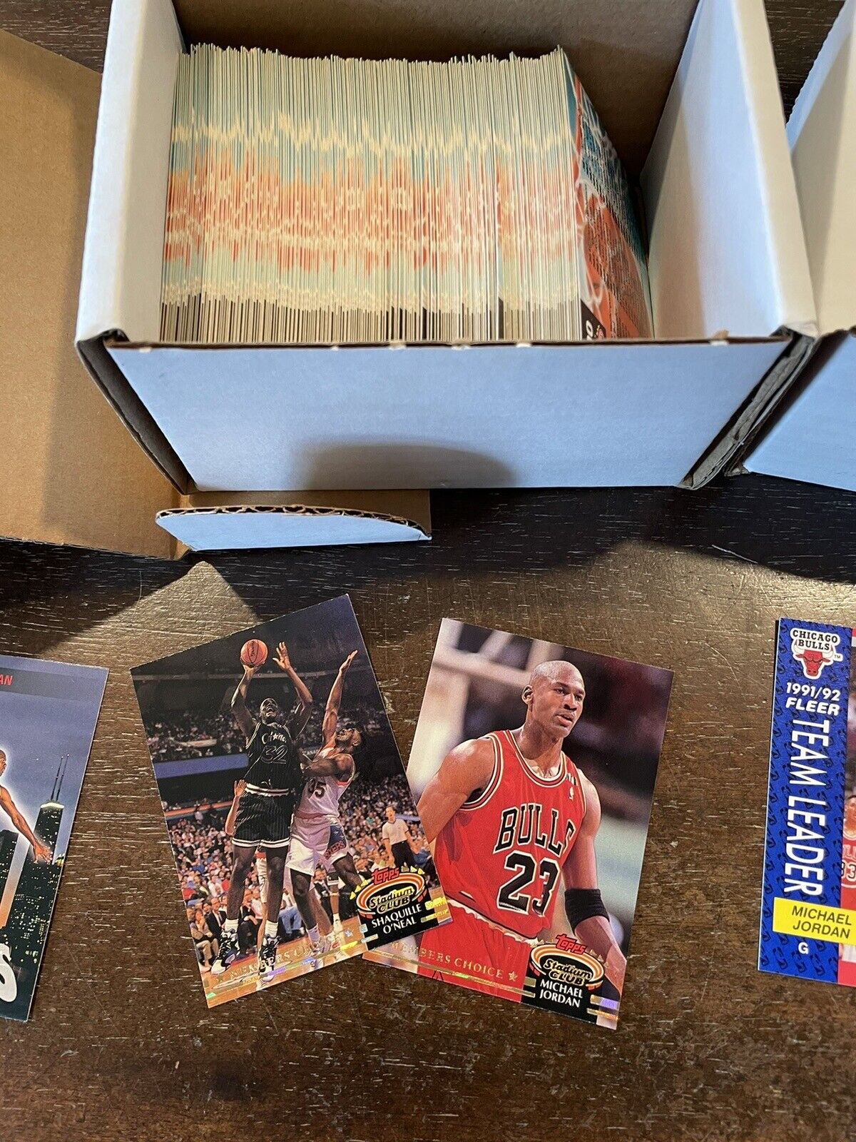 4 Sets ~Series 2 ~1993-94 Upper Deck, Hoops, 1991-92 Fleer, 1992-93 Topps Jordan