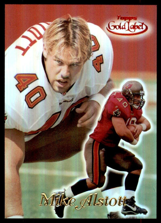 1999 Topps Gold Label RED Mike Alstott SP /100 Buccaneers #72 *Noles2148*