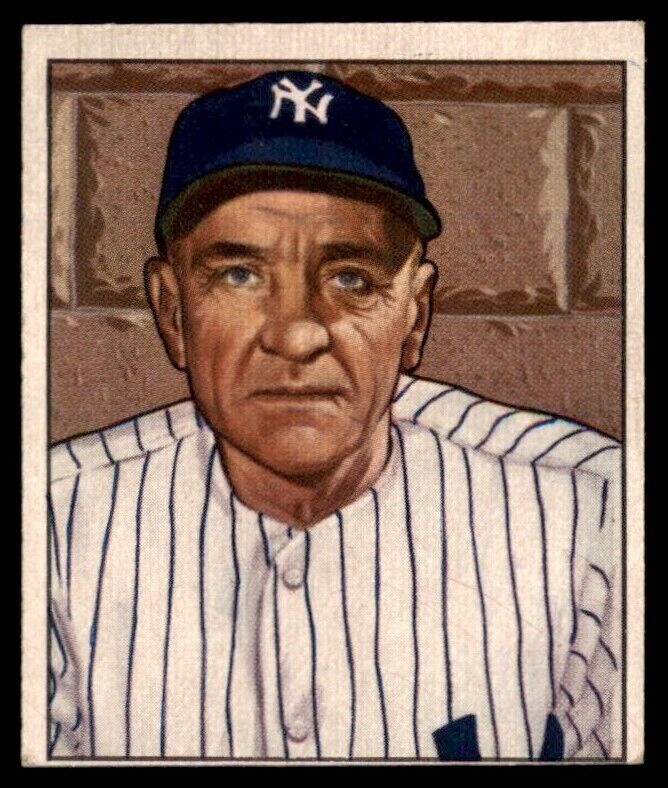 1950 Bowman Casey Stengel NICE New York Yankees #217 *Noles2148*