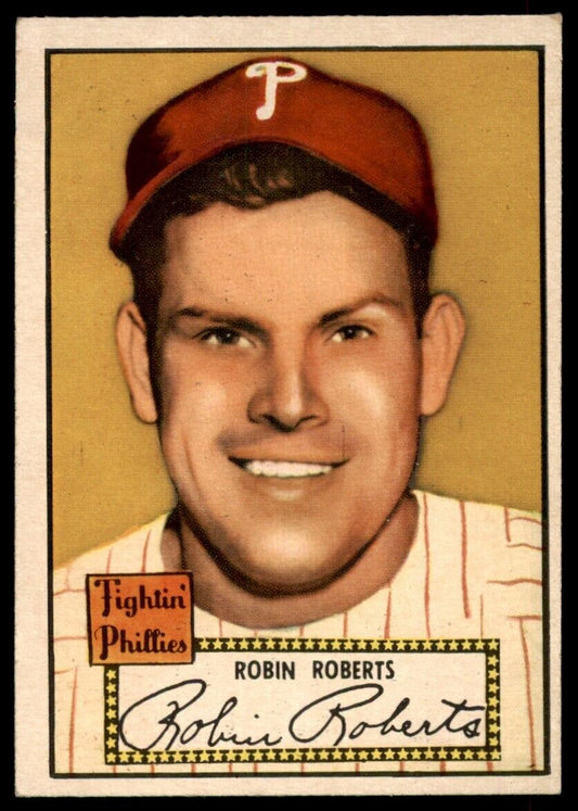 1952 Topps Robin Roberts EX-MTBEAUTY Philadelphia Phillies #59 *Noles2148*