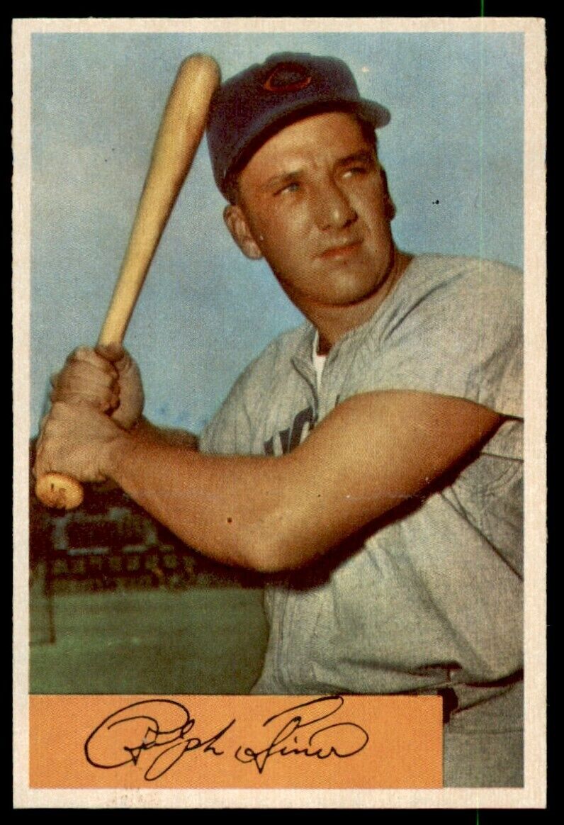 1954 Bowman HIGH END Ralph Kiner NM Chicago Cubs #45 *Noles2148*