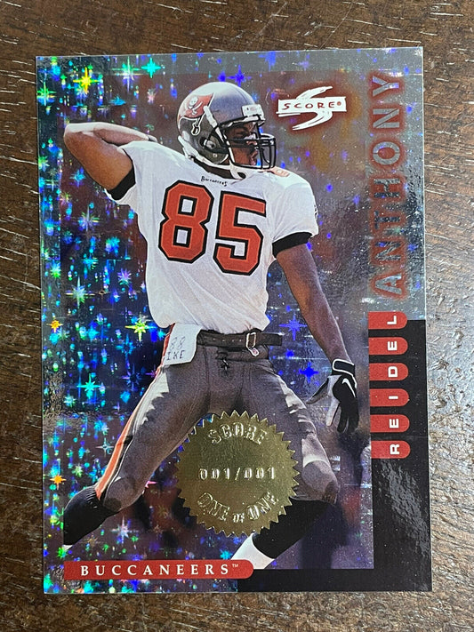 1998 Score Reidel Anthony Rookie RC 001/001 #d1/1 SSP RARE #PP36 Bucs *Noles2148