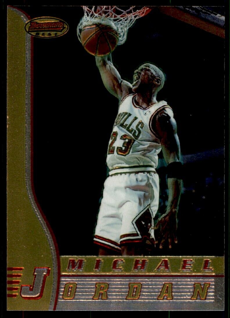 1996-97 Bowman's Best Michael Jordan Bulls #80 *Noles2148*