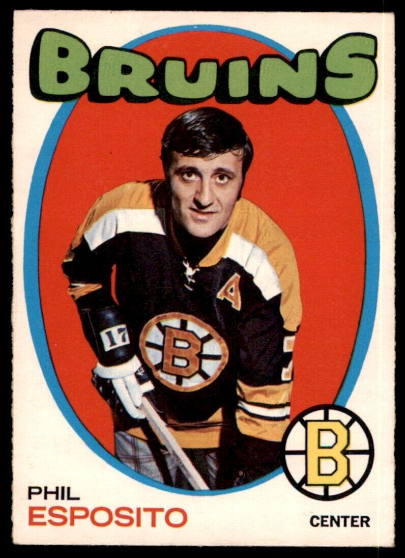 1971-72 O-Pee-Chee OPC Phil Esposito NICE Bruins #20 *Noles2148*