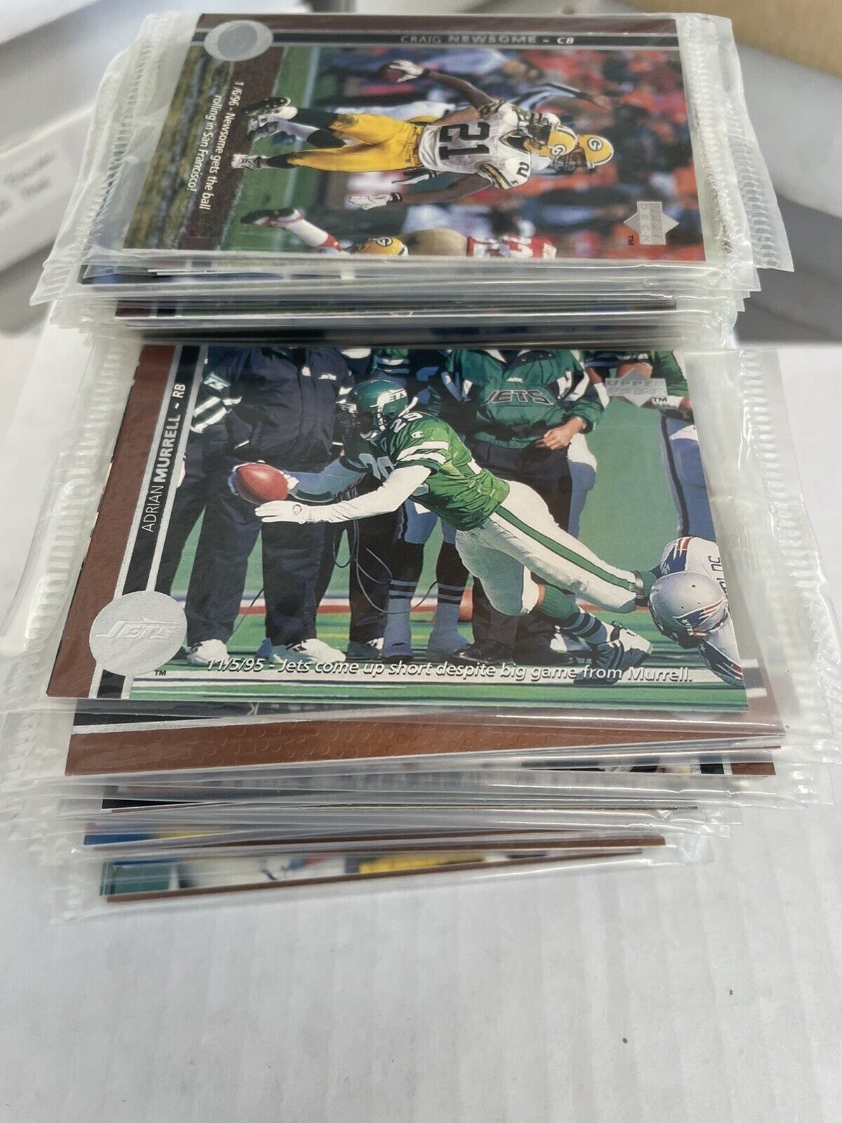 88~ 1996 Upper Deck Football Sealed 2-Card Packs *Noles2148*