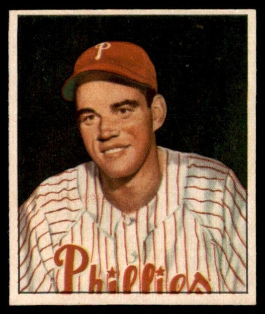 1950 Bowman NO COPYRIGHT Bob Miller RC NM+ Philadelphia Phillies #227