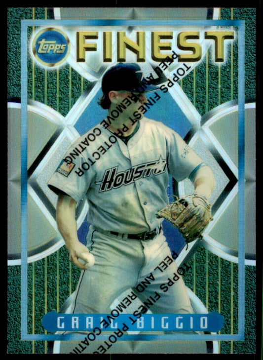 1995 Finest REFRACTOR Craig Biggio RARE Astros #129 *Noles2148*