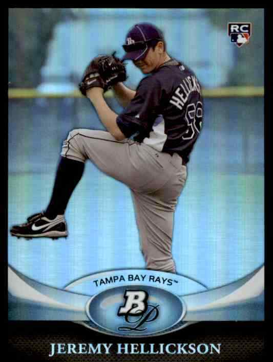 2011 Bowman Platinum Jeremy Hellickson RC Rays #14