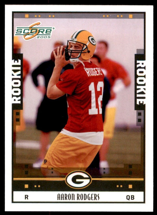 2005 Score Glossy Aaron Rodgers RC Rookie GEM Packers #352 *Noles2148*