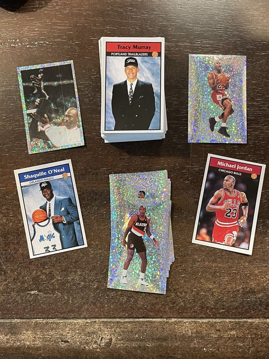 1992-93 Panini Italy Italian Rare NBA 192x Sticker SET W/ Michael Jordan Foils