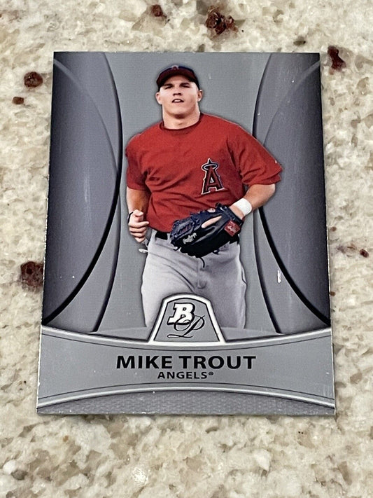 2010 Bowman Platinum #PP5 Mike Trout RC Rookie ~ Angels *Noles2148*