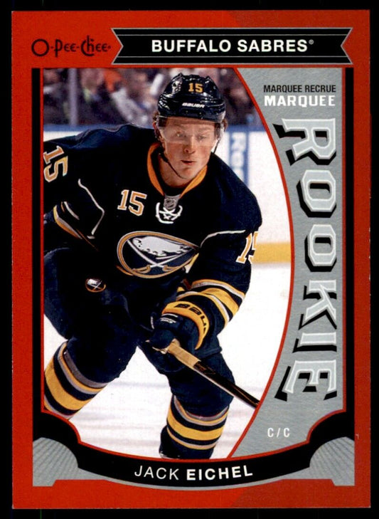 2015-16 Upper Deck O-Pee-Chee Update Red Jack Eichel RC Rookie Sabres #U50