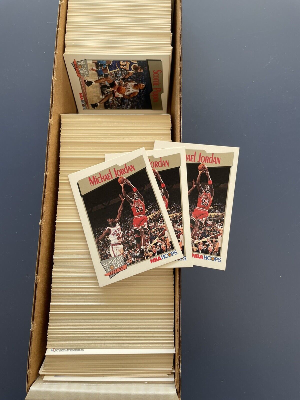 650x Lot 1991-92 Hoops Basketball (11) Michael Jordan Cards- In Order *Noles2148