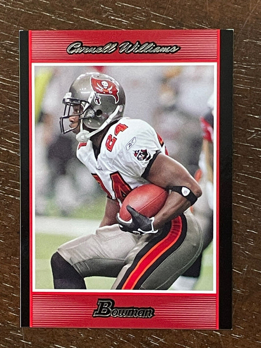 2007 TOPPS BOWMAN RED Cadillac Williams ONE OF ONE #D 1/1 Buccaneers *Noles2148*