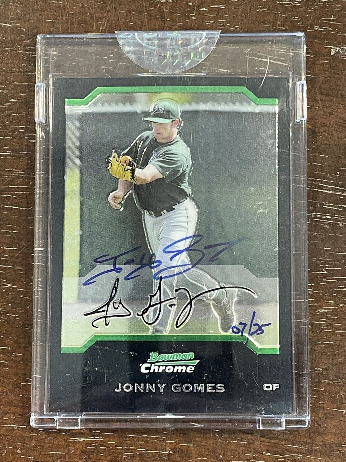 2006 Bowman Originals Buyback Autographs Jonny Gomes Auto #d /25 *Noles2148*