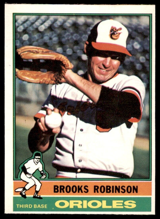 1976 O-Pee-Chee Brooks Robinson BEAUTY! Orioles #95 *Noles2148*