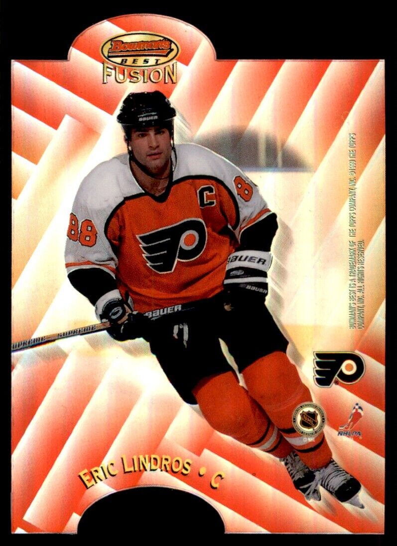 1998-99 Bowman's Best Fusion Refractor Vincent Lecavalier/ Eric Lindros /100