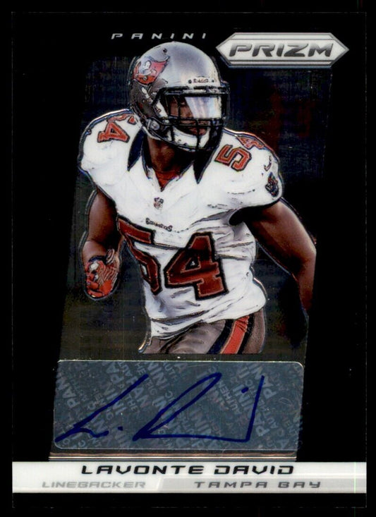 2013 Panini Prizm Autographs Black Lavonte David Auto Bucs #152 *Noles2148*