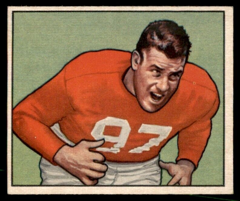 1950 Bowman Leo Nomellini NM+ San Francisco 49ers #107 *Noles2148*