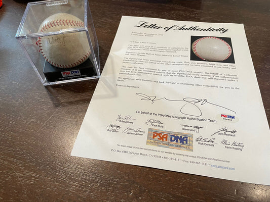 Honus Wagner, Lloyd Waner 1936 Pirates Team 20x Signed Baseball AUTO PSA/DNA LOA