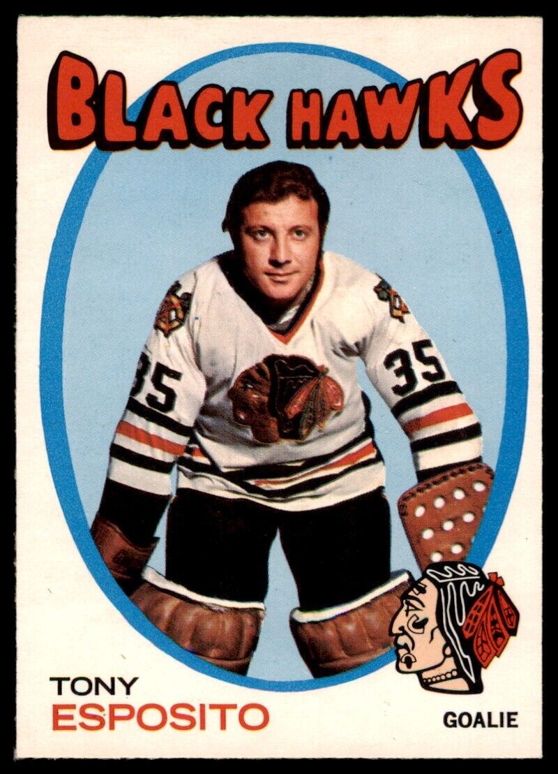 1971-72 O-Pee-Chee Tony Esposito NM Blackhawks #110 *Noles2148*