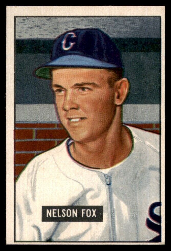 1951 Bowman Nellie Fox RC NICE Chicago White Sox #232 *Noles2148*