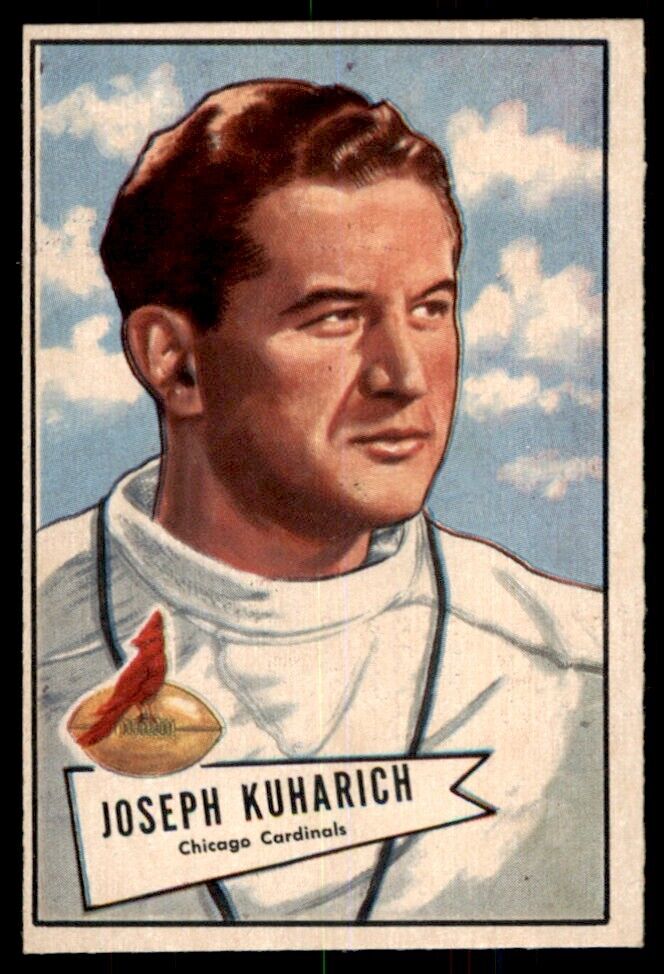 1952 Bowman Small Joe Kuharich RC Rookie NM Chicago Cardinals #75 *Noles2148*