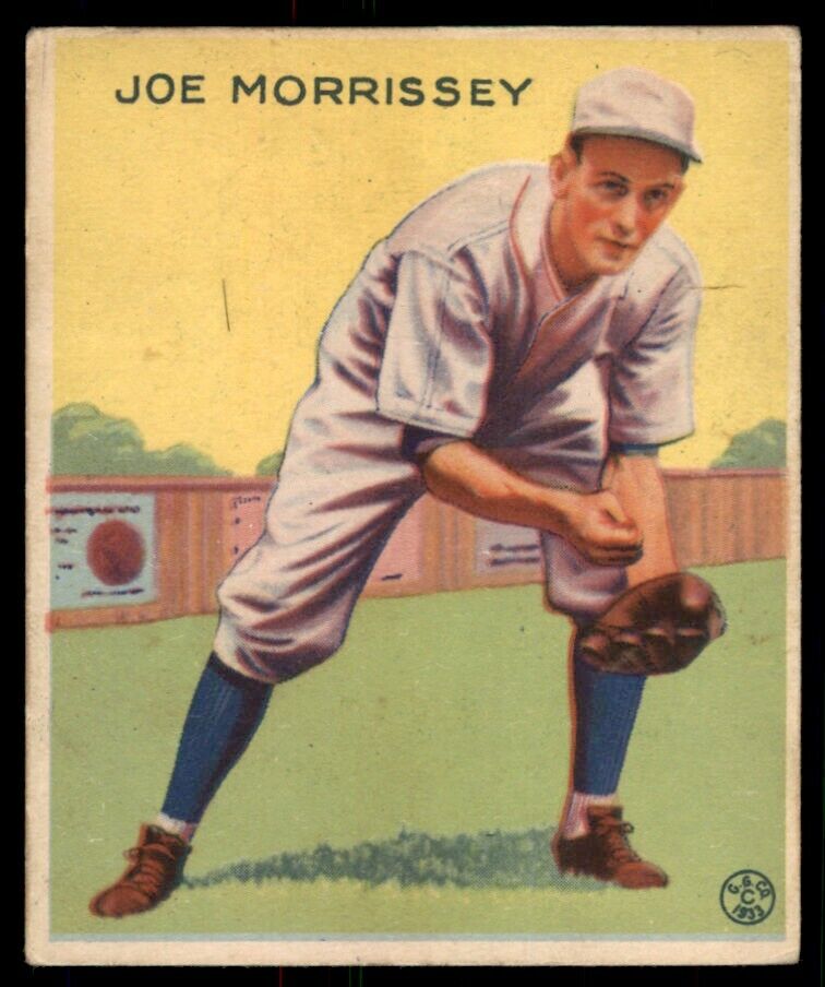 1933 Goudey Joe Morrissey RC Rookie VG++ Reds #97 *Noles2148*